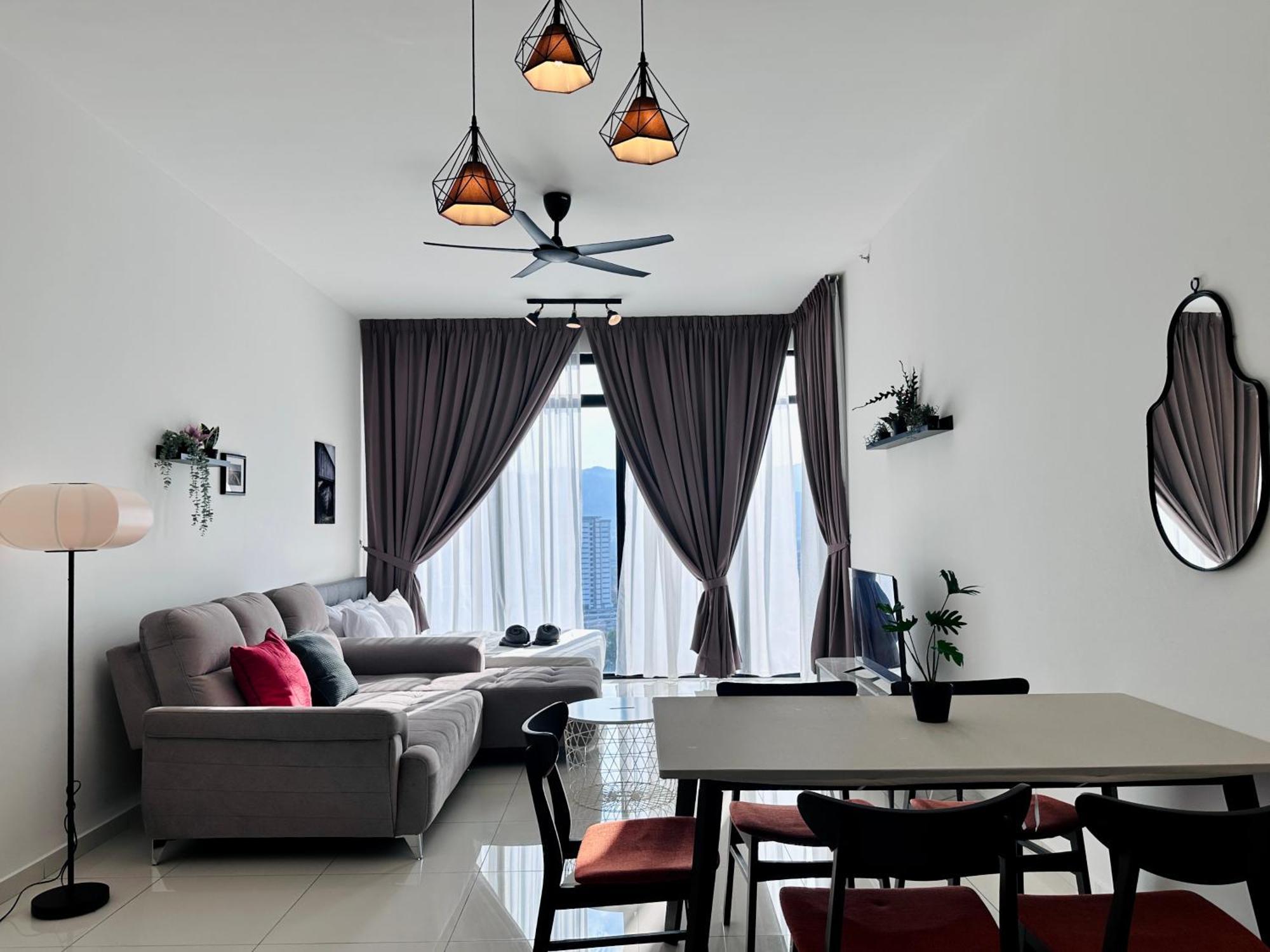 New 2Br Georgetown Warm And Lovely Homestay 10Pax-无敌美景两房民宿 Beacon Executive Suite Exterior photo