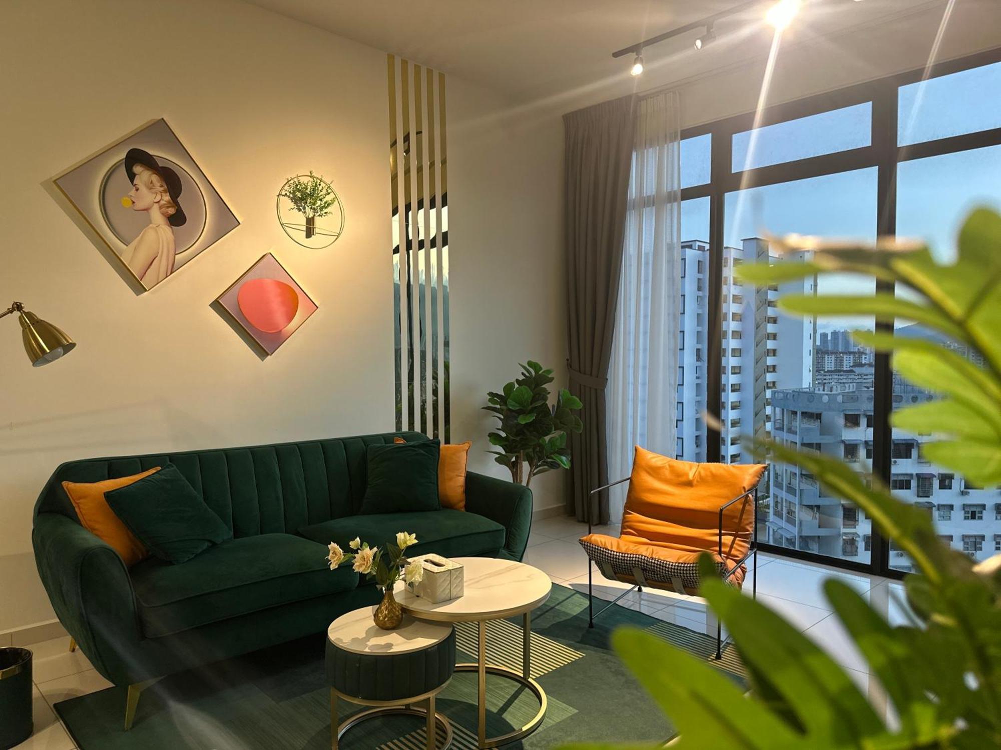 New 2Br Georgetown Warm And Lovely Homestay 10Pax-无敌美景两房民宿 Beacon Executive Suite Exterior photo