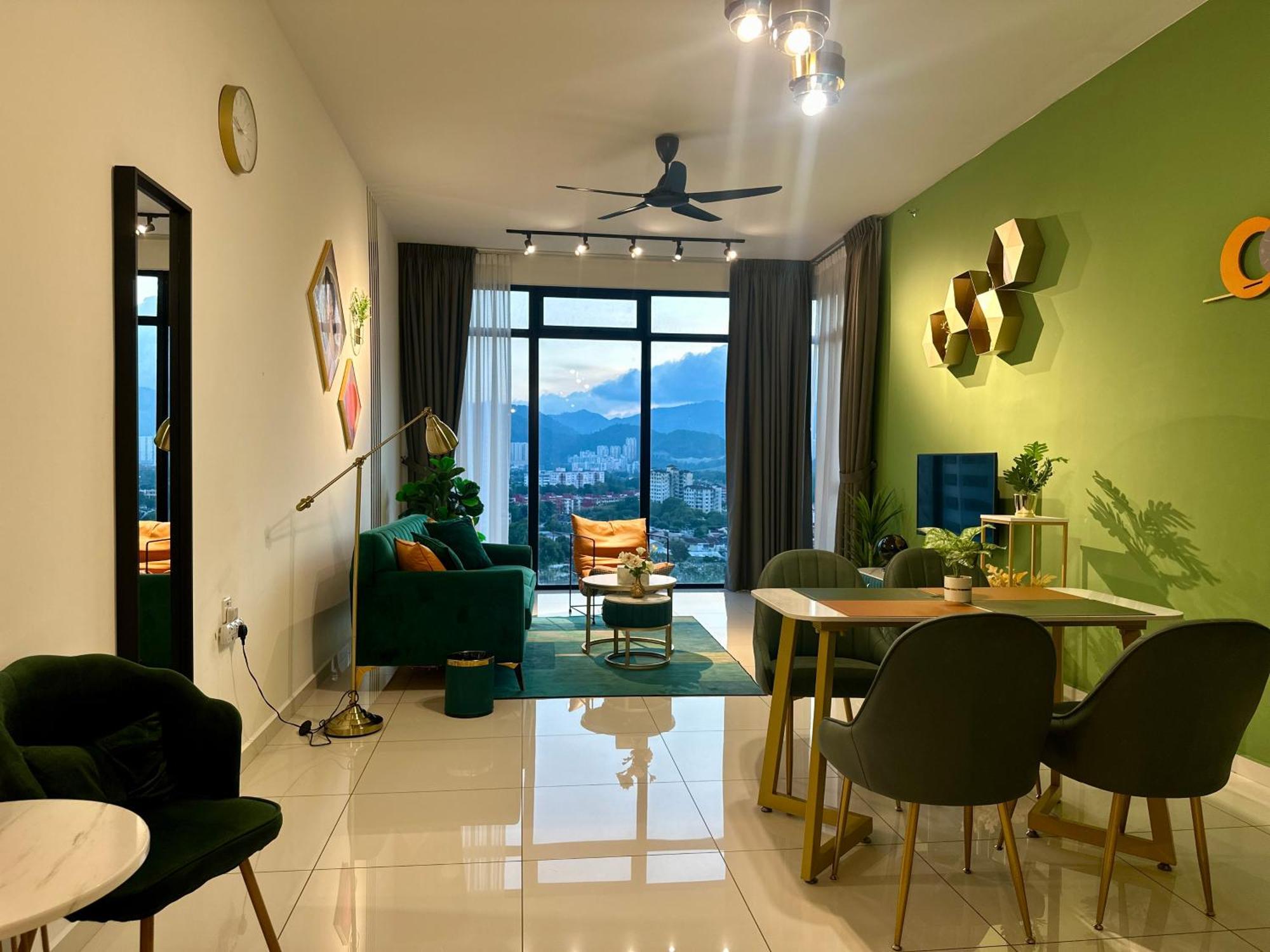 New 2Br Georgetown Warm And Lovely Homestay 10Pax-无敌美景两房民宿 Beacon Executive Suite Exterior photo