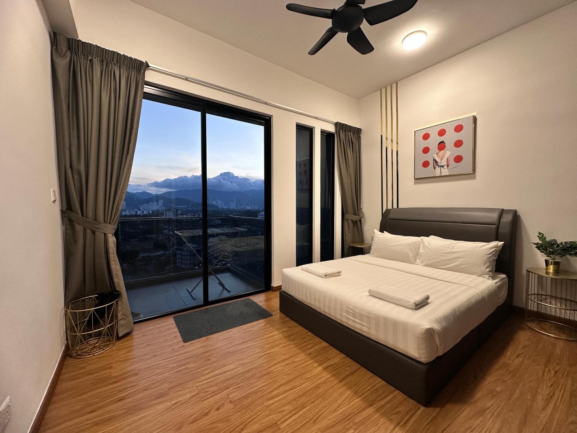 New 2Br Georgetown Warm And Lovely Homestay 10Pax-无敌美景两房民宿 Beacon Executive Suite Exterior photo
